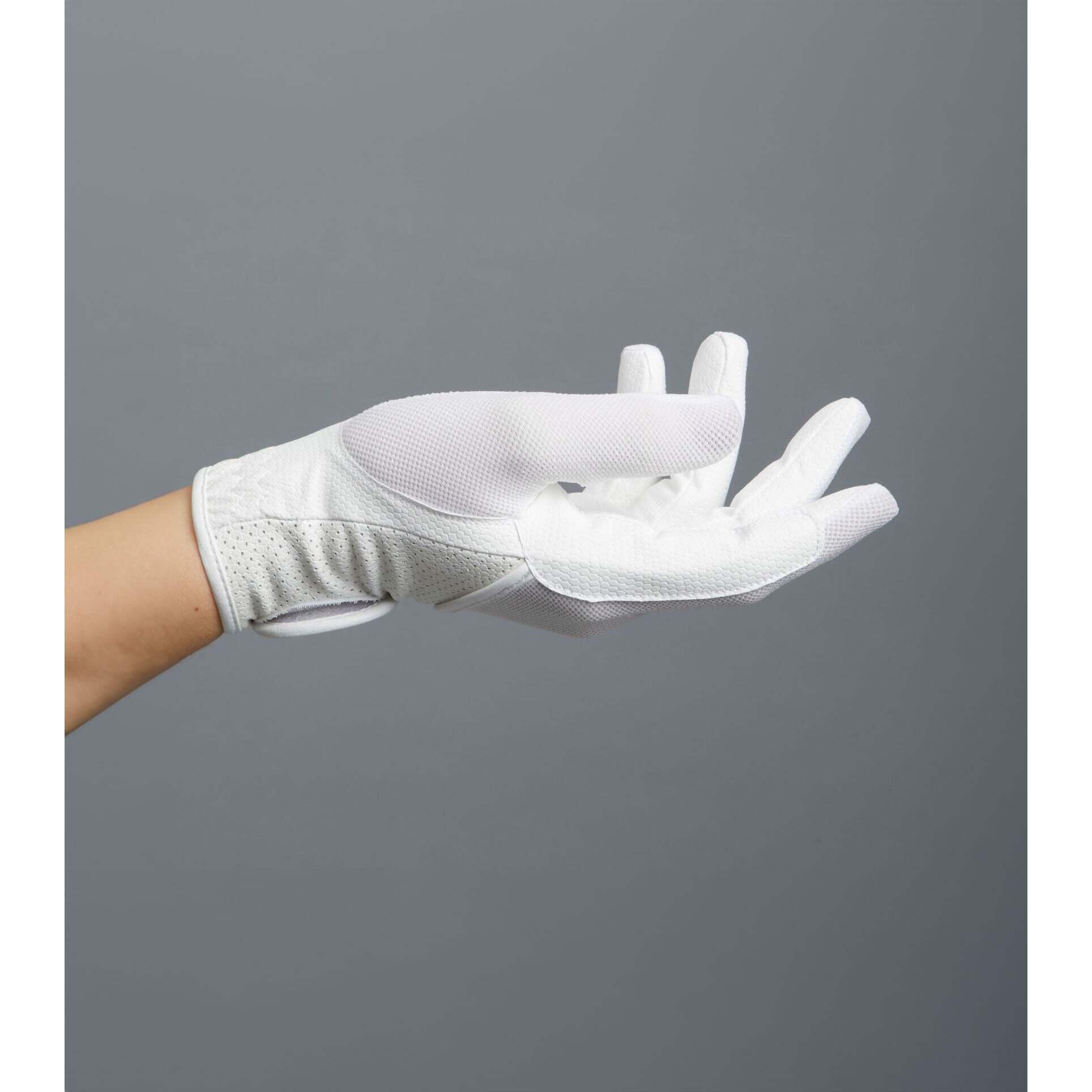 Gants de concours équitation en maille enfant Premier Equine Presa 4/4