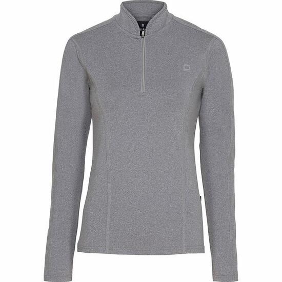 Reittrikot mit langen Ärmeln 1/2 Zip, Damen Equipage Axon