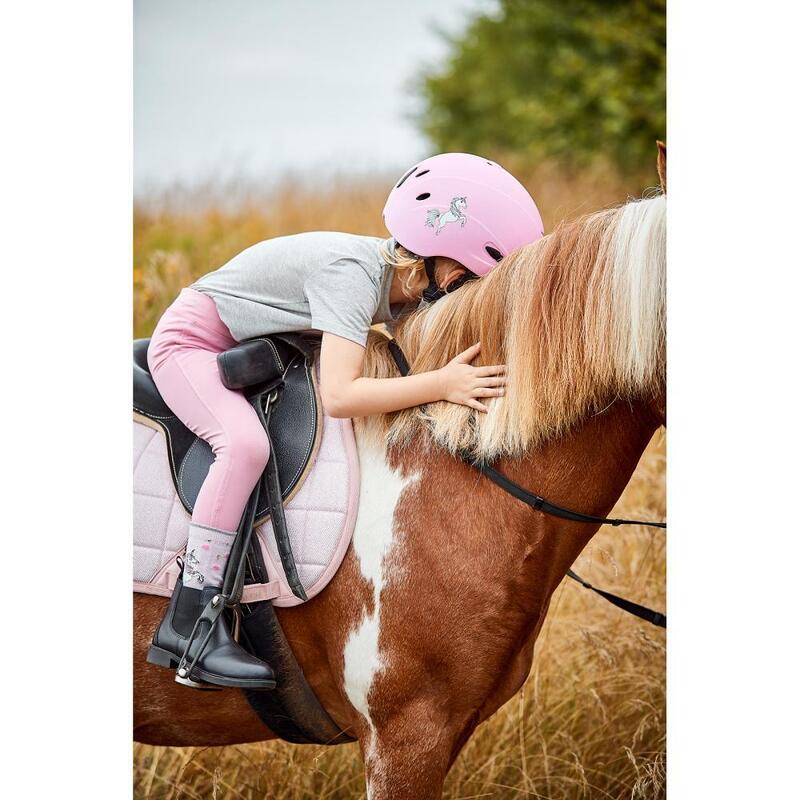 Equipage Dai legging de equitação full grip para raparigas