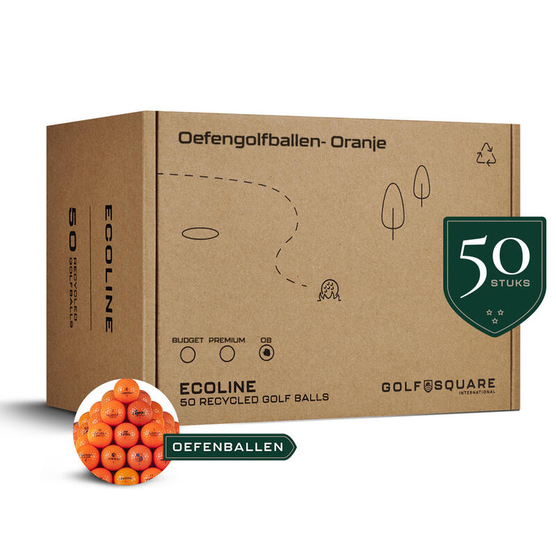 Tweedehands Oefenballen - Oranje | Cross, 50 Stuks