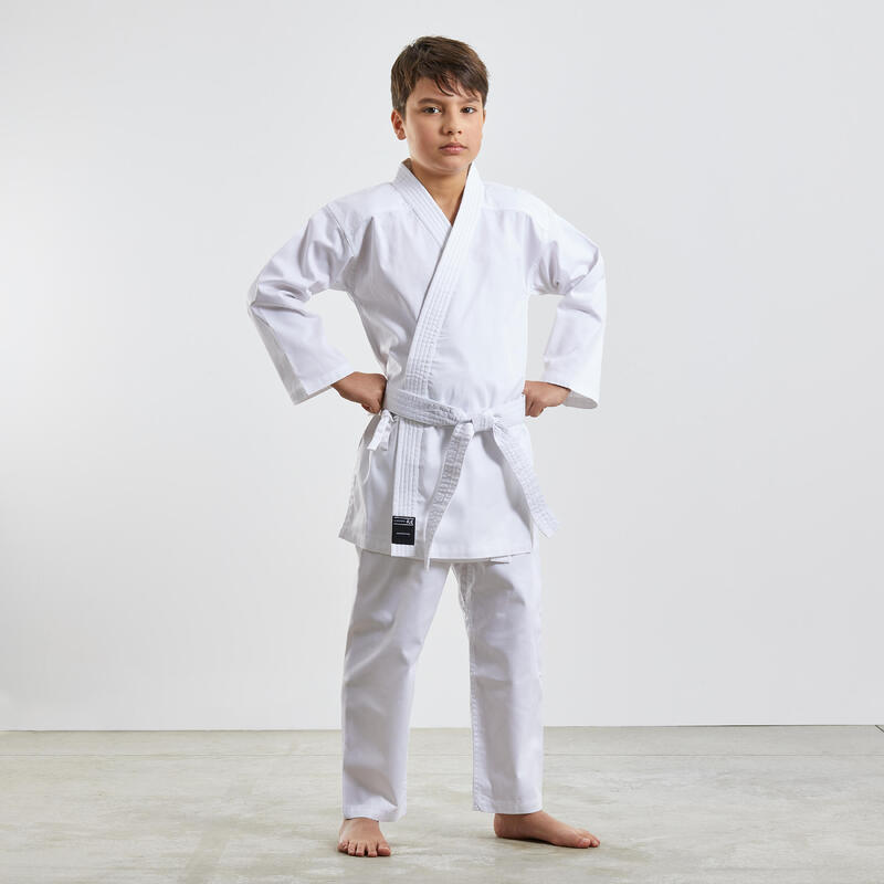Second Life - Kimono do karate dla dzieci Outshock 100 + pas - Stan Dobry