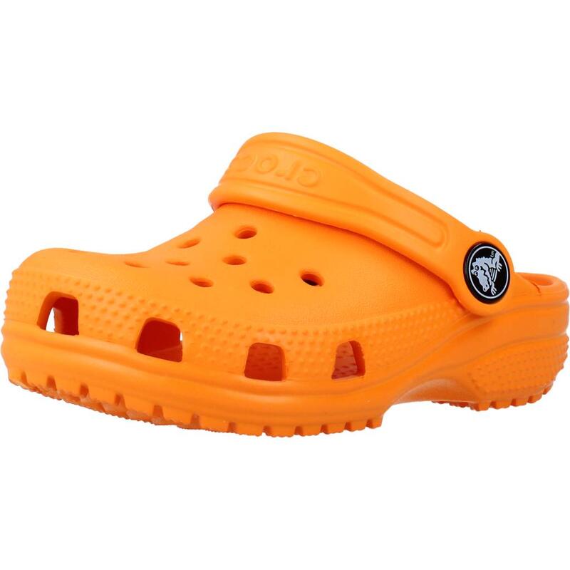 Chanclas Niño Crocs Classic Clog T Naranja