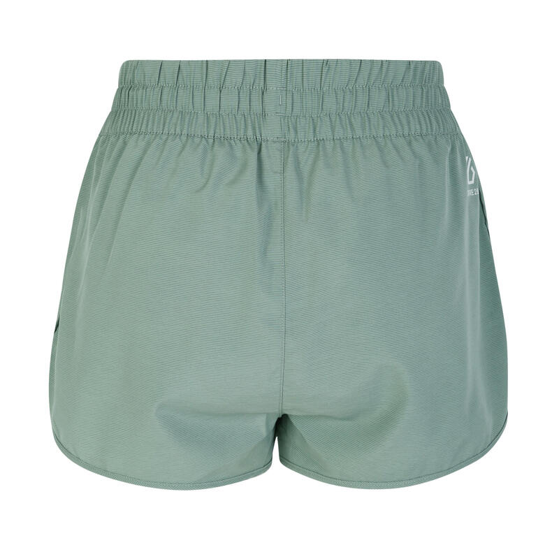 Pantaloncini 2 In 1 Donna Dare 2B Sprint Up Verde Ninfea