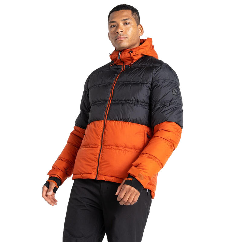 Blouson de ski OLLIE Homme (Thé rooibos / Noir)