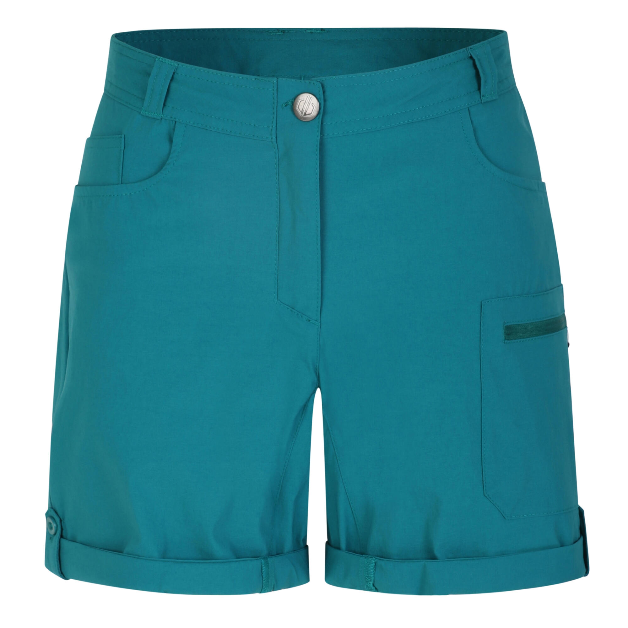 DARE 2B Dare2b Womens/Ladies Melodic II Multi Pocket Walking Shorts (Fortune Green)