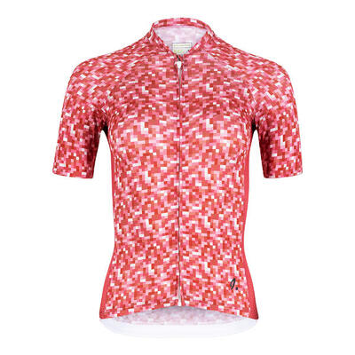 Dames wieler shirt met korte mouwen alternative mineraal rood