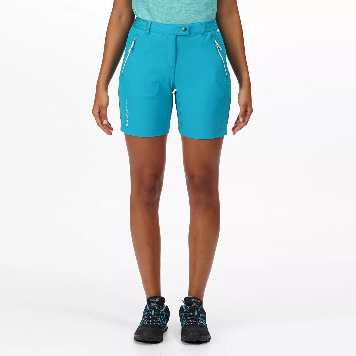 REGATTA Womens/Ladies Mountain II Shorts (Enamel)