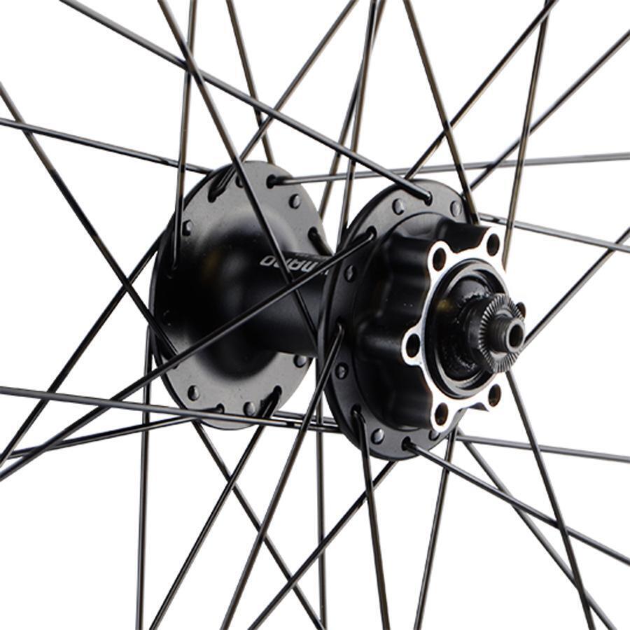 Velox 29 Zoll Wheelset für ATB mit Deore 8 9 10v - 6 Löcher - Schwarz 4/4