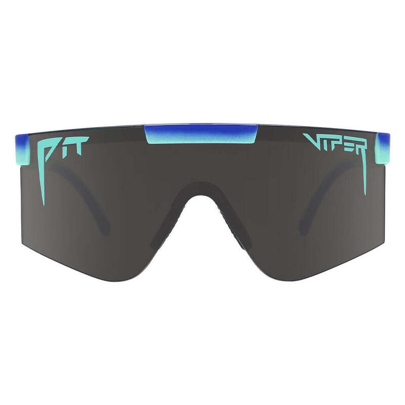 Lunettes De Soleil PIT VIPER 'The Pleasurecraft' - Bleu/Gris, Style Sportif ANSI Z87+ (Neuf Avec étiquettes)