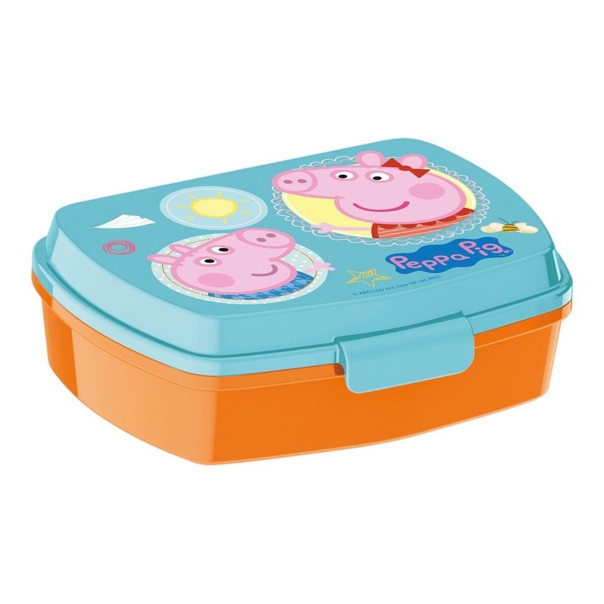 PEPPA PIG Contenitore per Sandwich Having fun Rosa chiaro