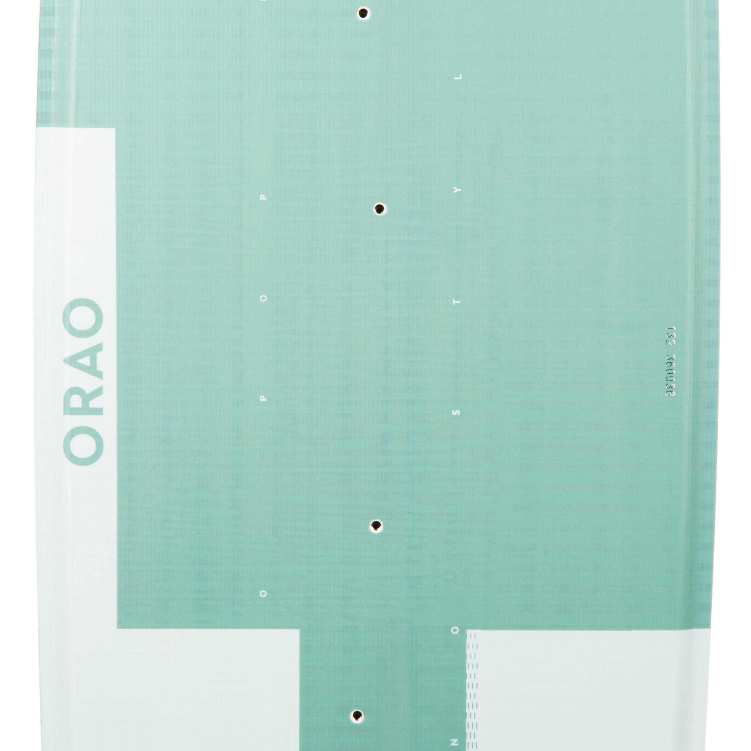 Segunda Vida - Prancha Twintip carbono de Kitesurf 132 x 39 cm (Pads e... - Bom 5/5