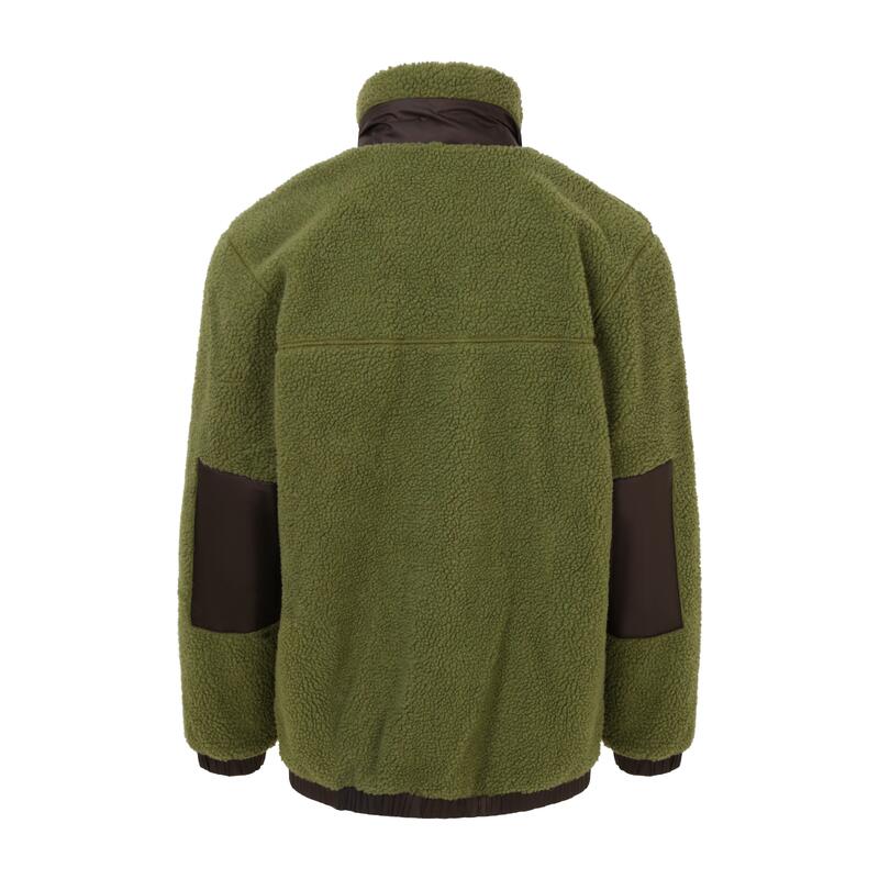 Sherpa Fleece Jacket - Khaki / Kalo