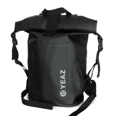 Witte waterdichte rugzak met logo yeaz stockholm 17 l