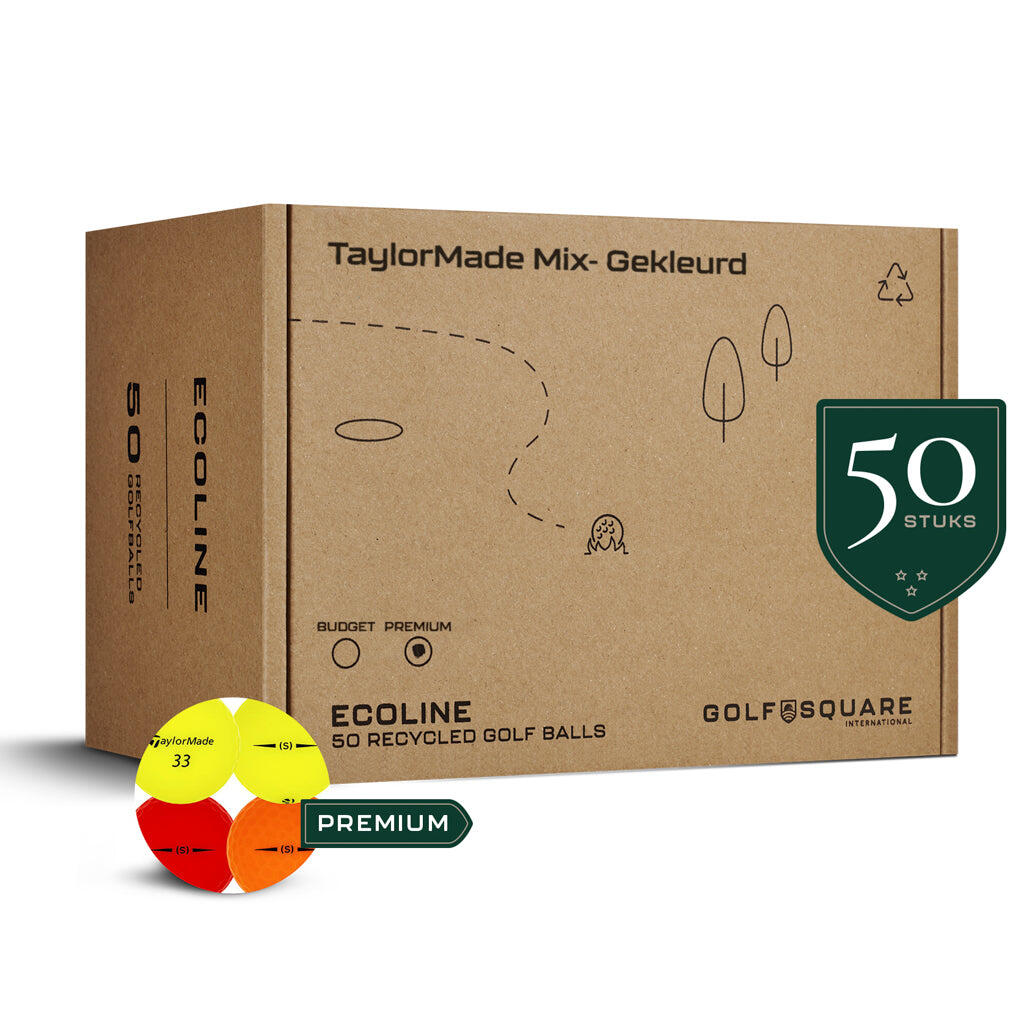 TAYLORMADE Tweedehands - Taylormade Golfballenmix - Gekleurd - Uitstekende staat - 50 Stuks