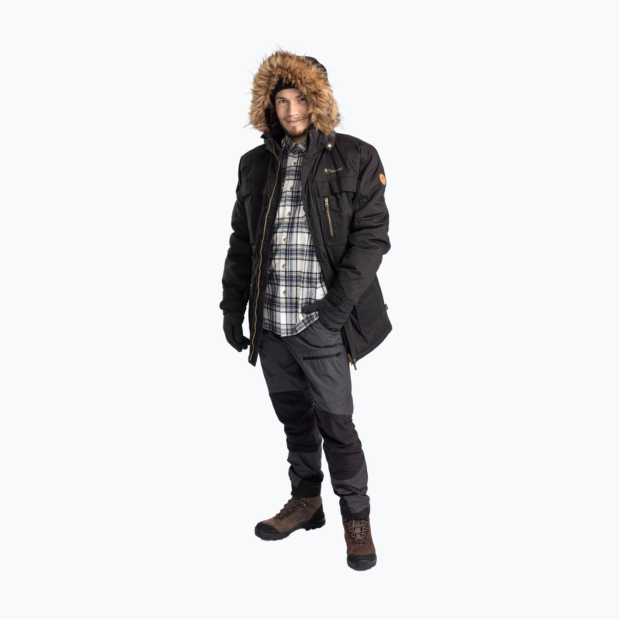 Pinewood Finnveden Winterparka-donsjack voor heren 2/5