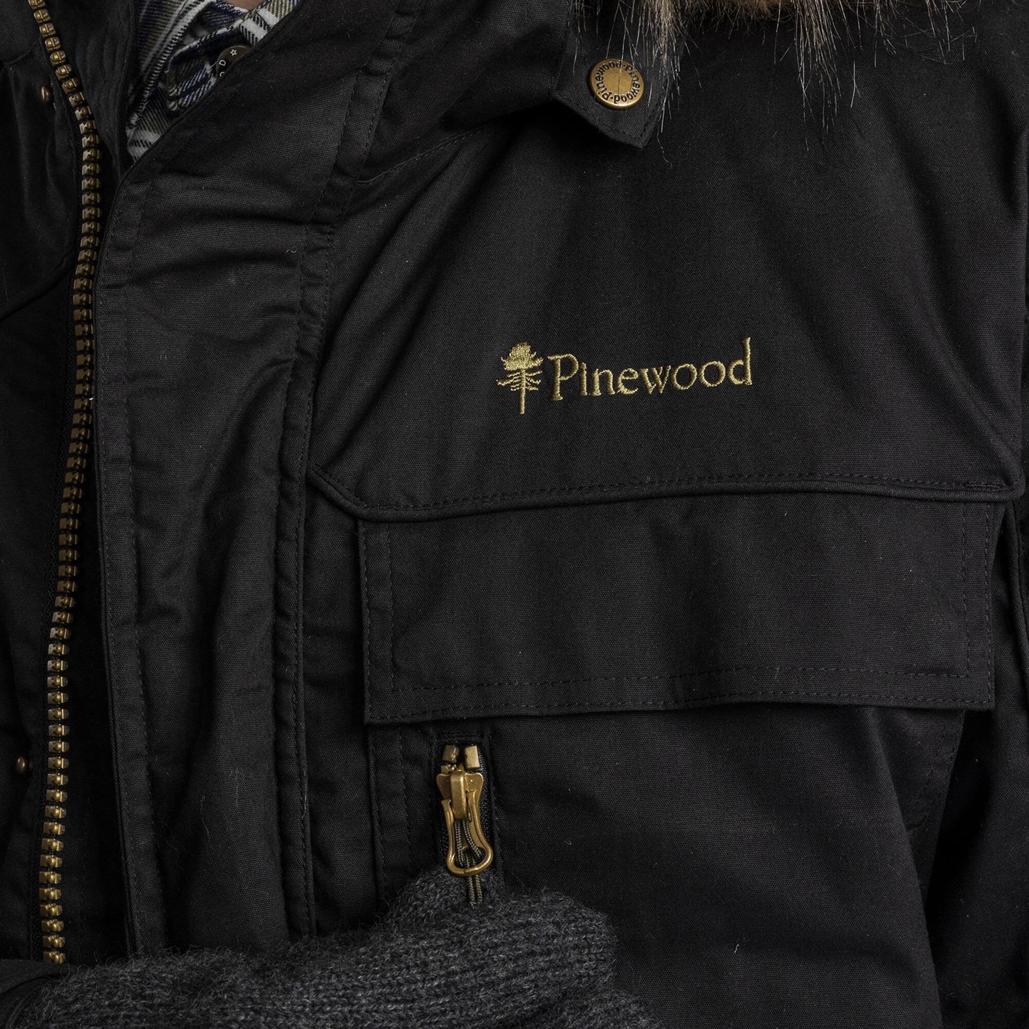 Pinewood Finnveden Winterparka-donsjack voor heren 5/5
