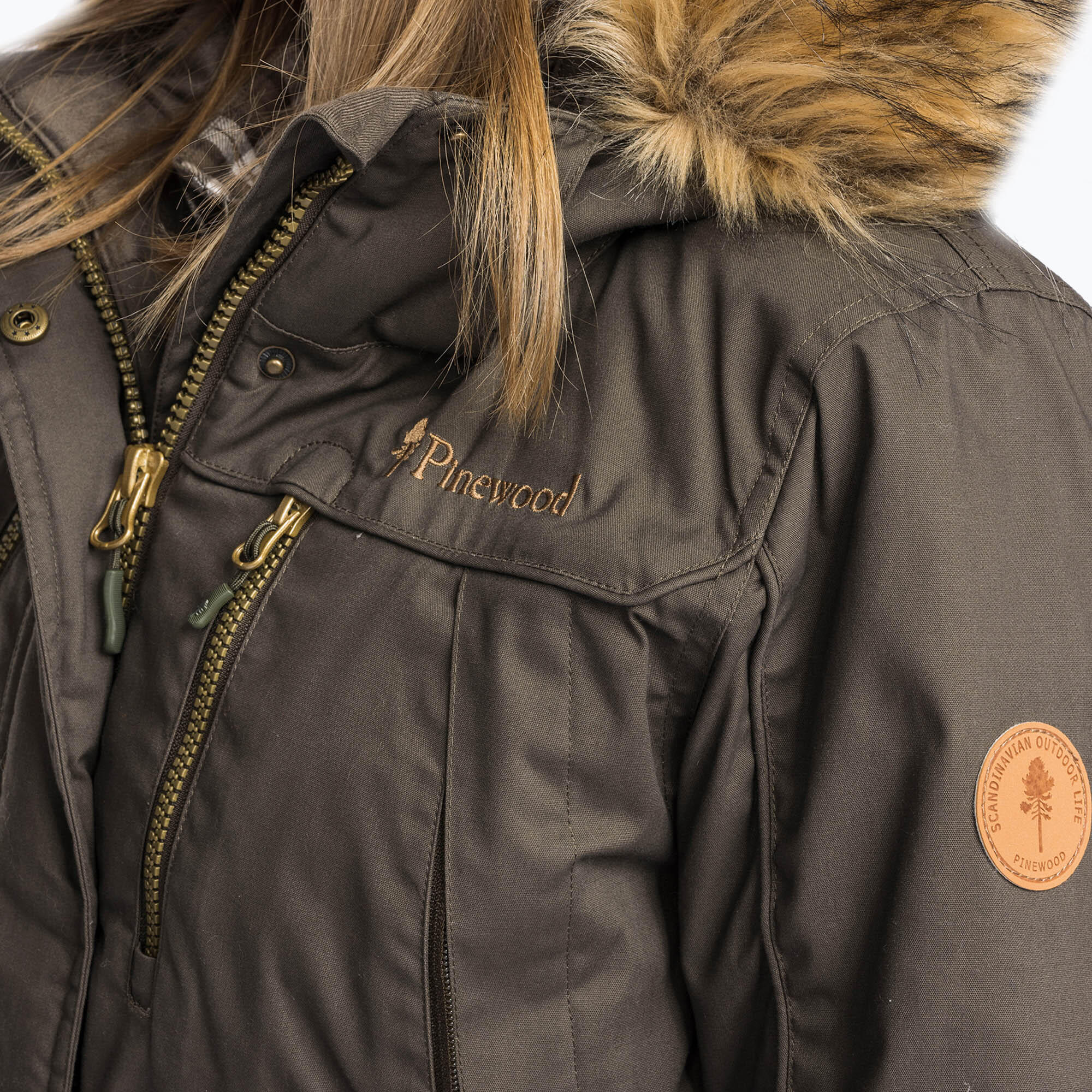 Doudoune Parka d'hiver Pinewood Finnveden pour femme 3/5