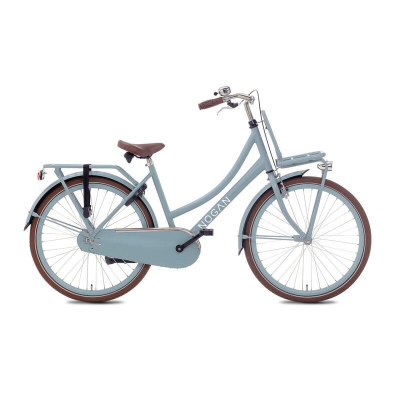 Vélo Enfant Nogan Cargo - Filles - 26 pouces - Bleu Mat