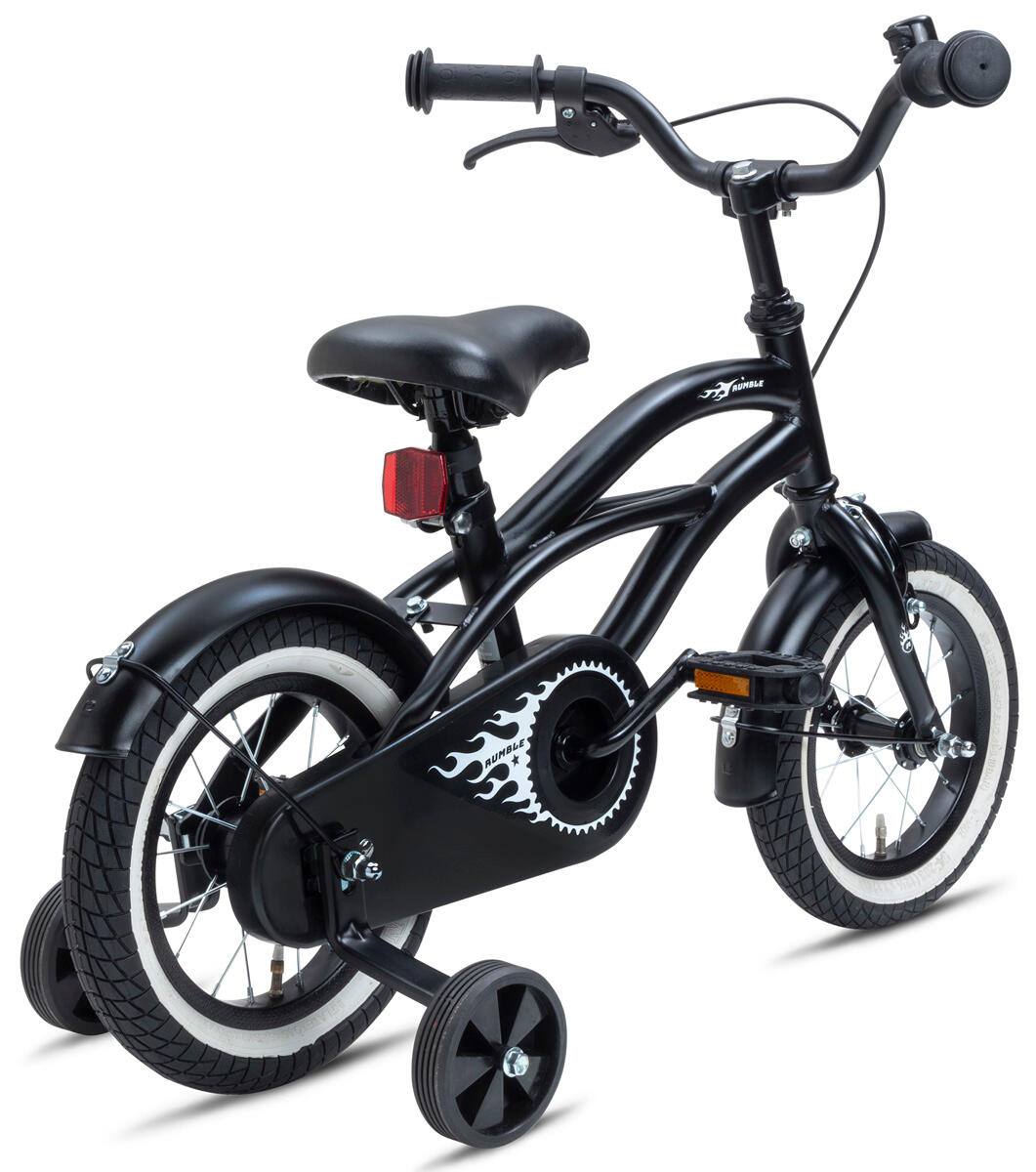 Vélo Enfant Nogan Rumble - 12 pouces - Noir Mat 3/3