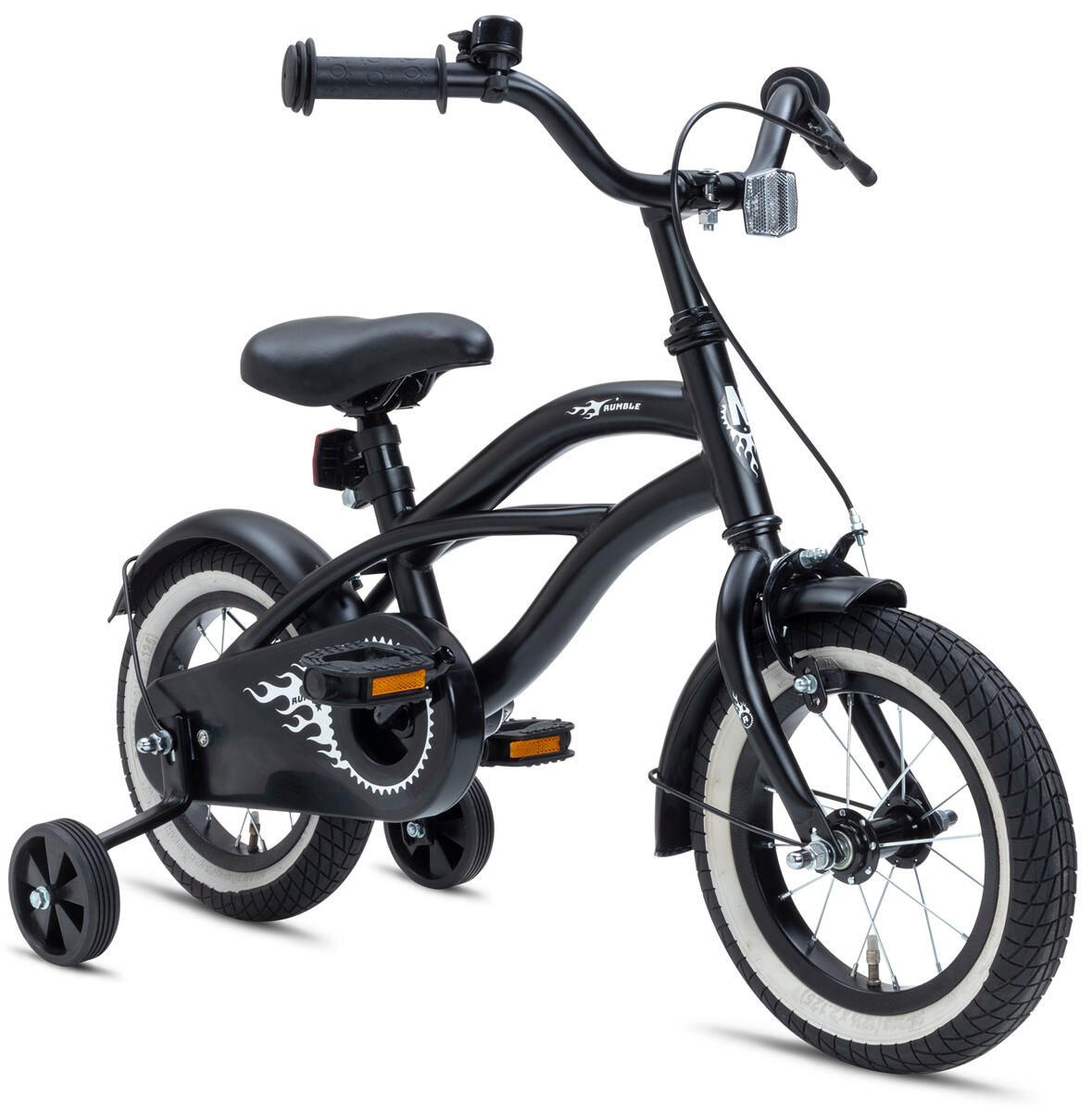 Vélo Enfant Nogan Rumble - 12 pouces - Noir Mat 2/3