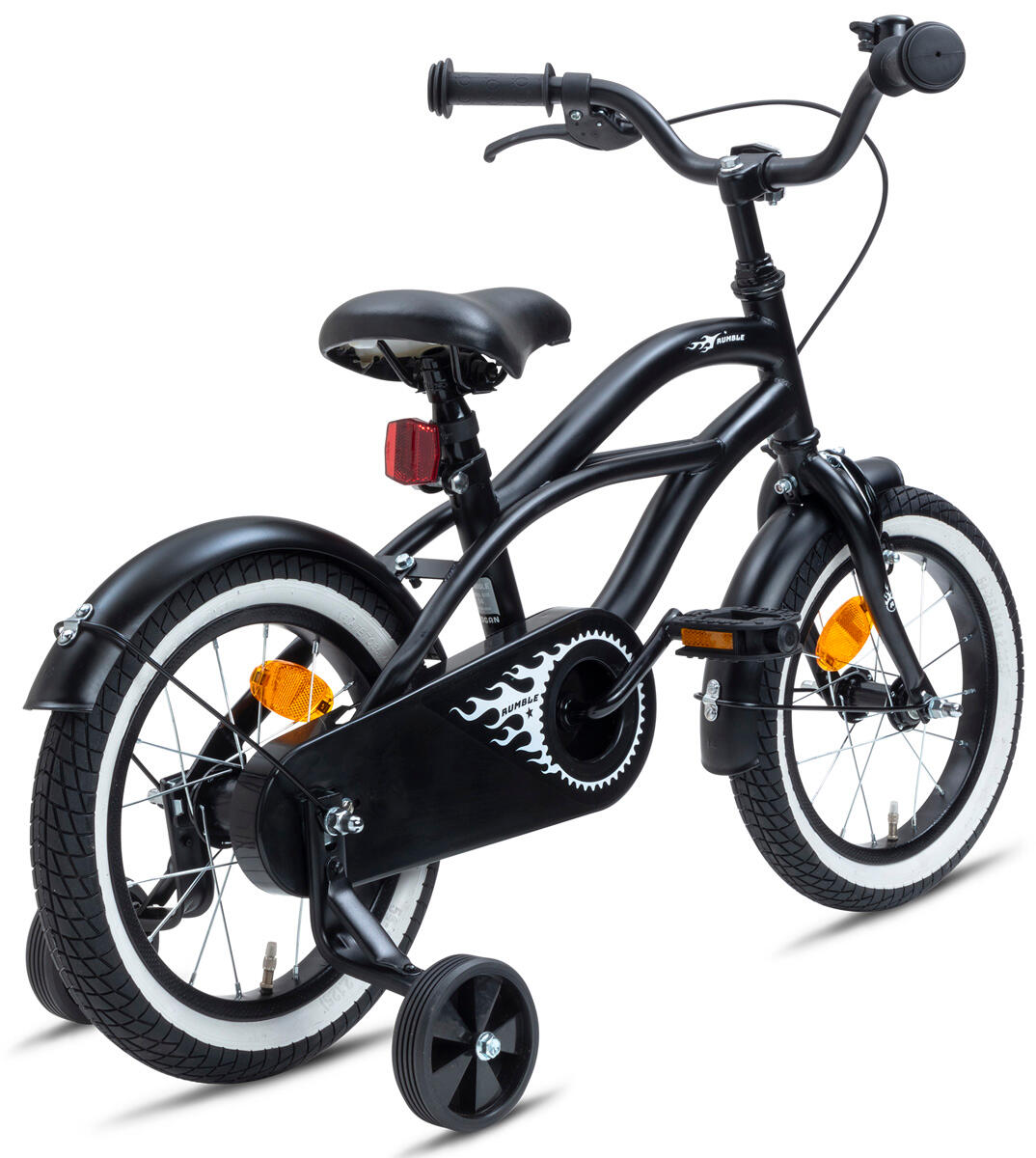 Nogan Rumble Kinderfiets 14 inch - Zwart 3/3