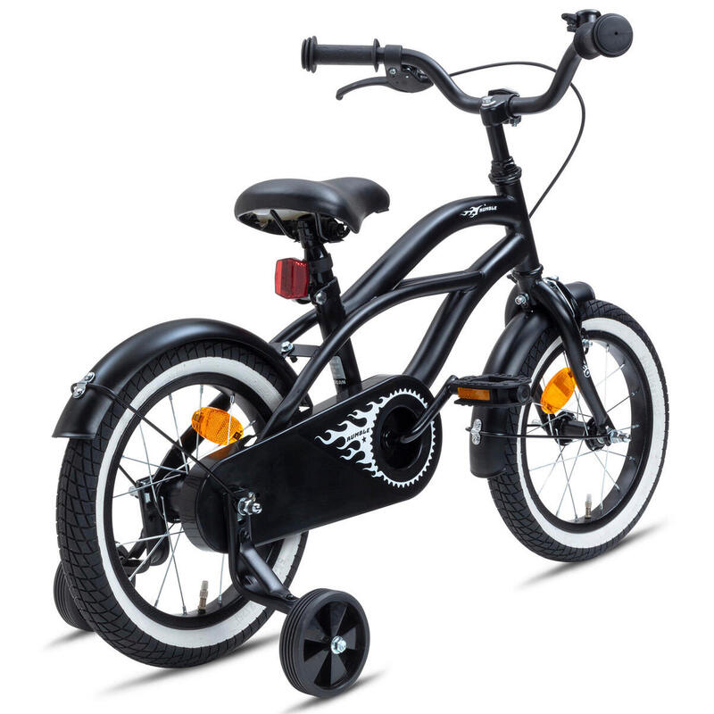 Vélo Enfant Nogan Rumble - 14 pouces - Noir Mat