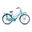 Nogan Cargo Transportfiets - Meisjesfiets - 26 inch - Turquoise