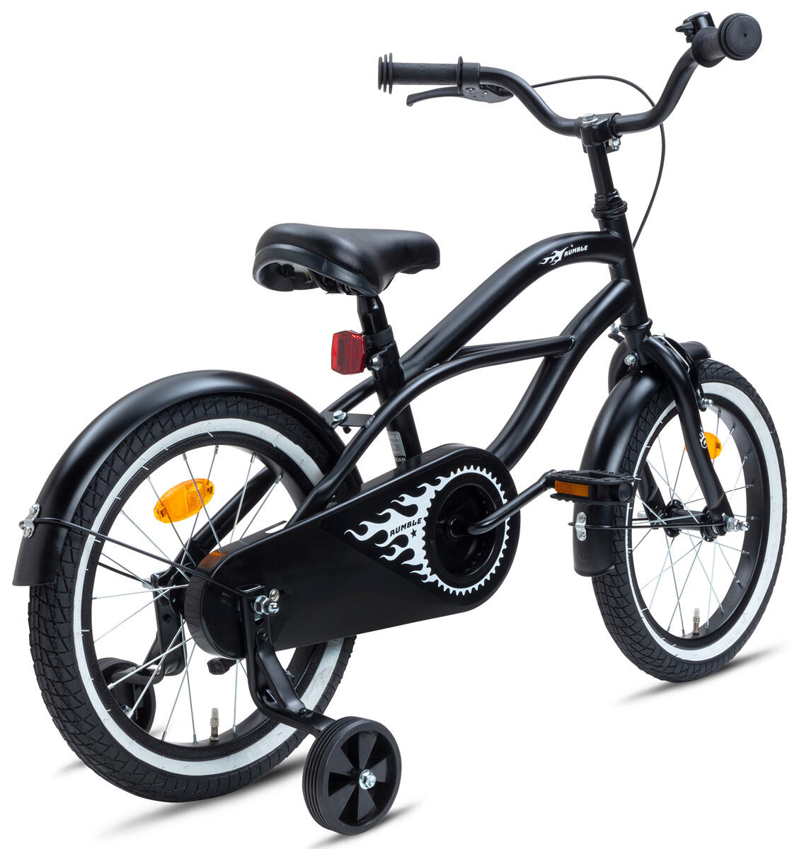 Nogan Rumble Kinderfiets 16 inch - Zwart 3/3