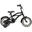 Vélo Enfant Nogan Rumble - 12 pouces - Noir Mat