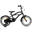 Nogan Rumble Kinderfiets - 14 inch - Zwart