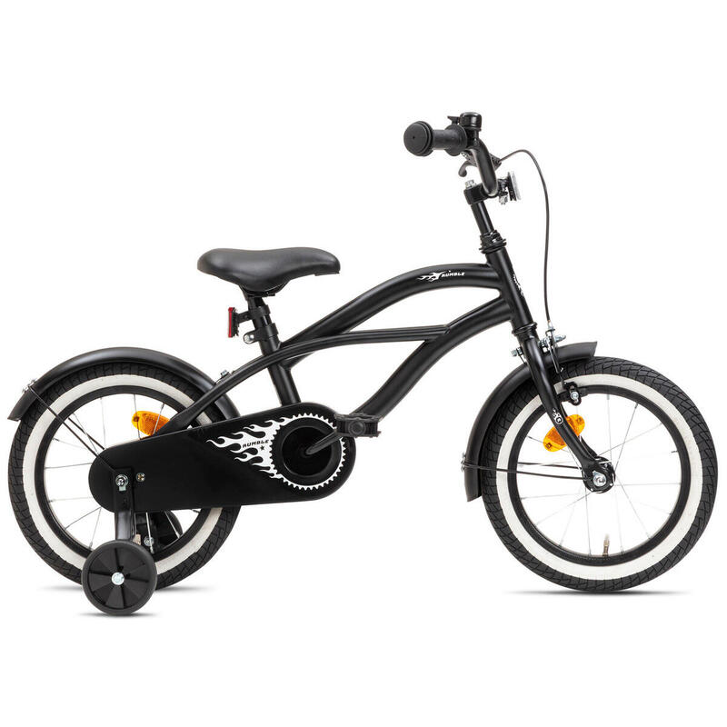 Vélo Enfant Nogan Rumble - 14 pouces - Noir Mat