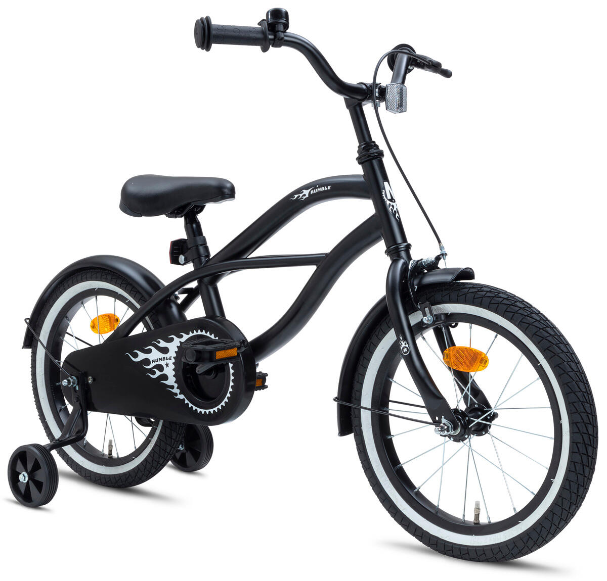 Nogan Rumble Kinderfiets 16 inch - Zwart 2/3