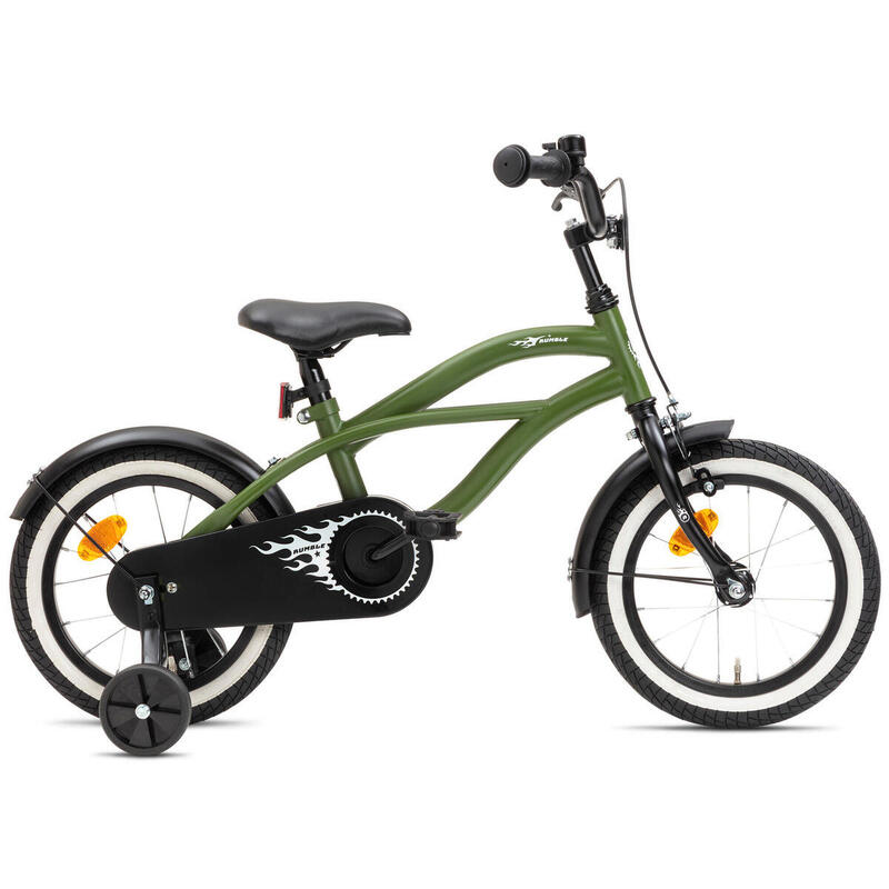 Vélo Enfant Nogan Rumble - 14 pouces - Vert Armée