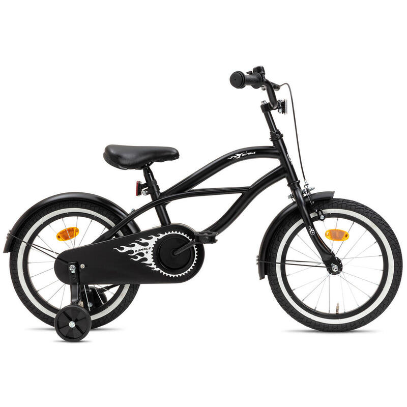 Nogan Rumble Kinderfiets - 16 inch - Zwart