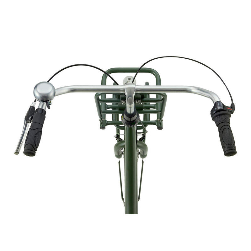 Vélo Enfant Hollandais Popal Daily Dutch Basic+ N3 - 26 pouces - Vert Armée