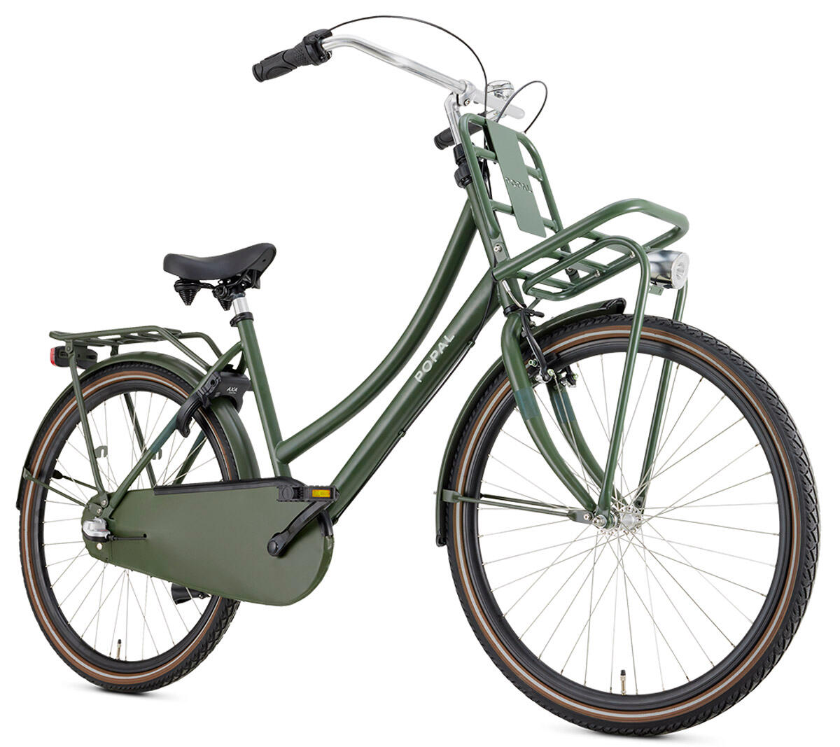 Popal Daily Dutch Basic+ N3 - Kinder Transportfiets - 26 Inch - Legergroen 2/7