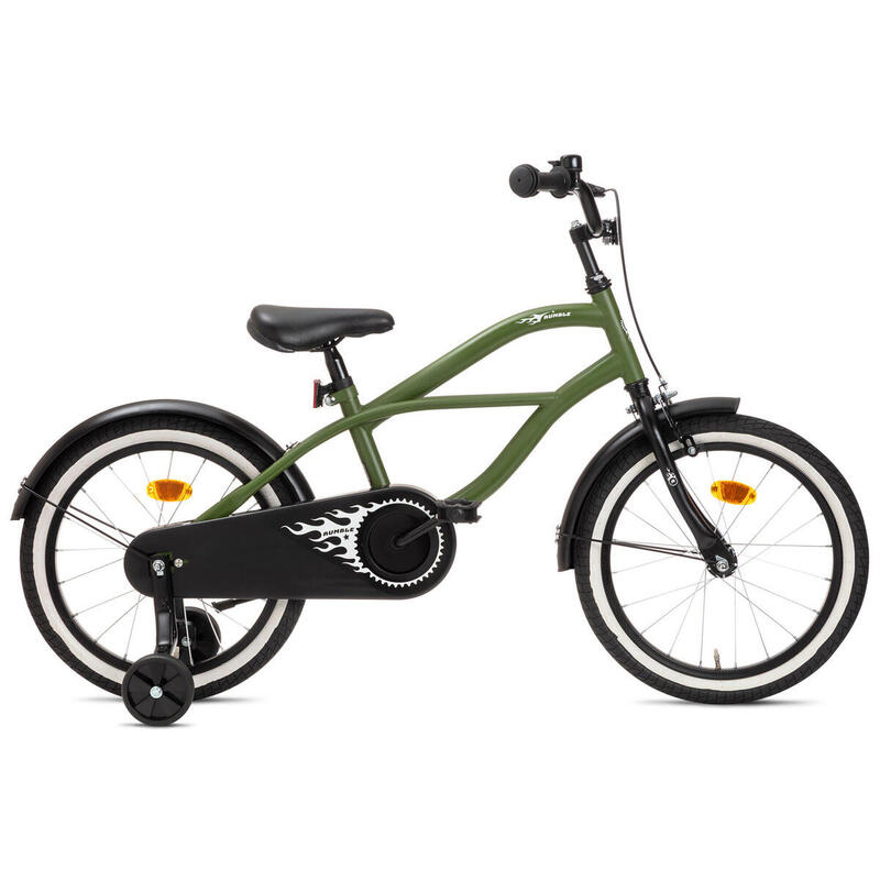 Vélo Enfant Nogan Rumble - 18 pouces - Vert Armée