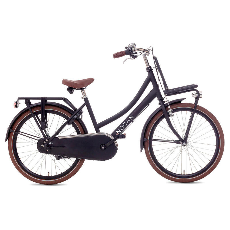 Vélo Enfant Nogan Cargo N3 - Filles - 24 pouces - Noir Mat