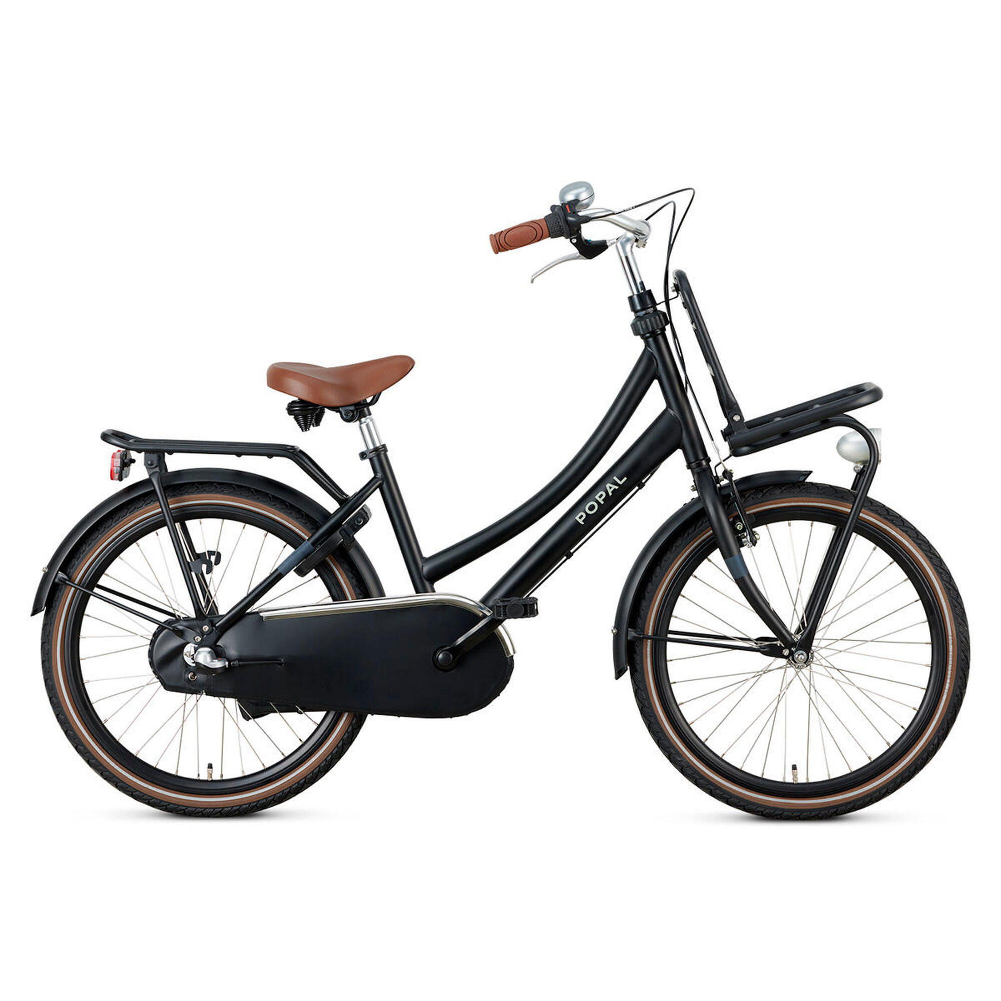 Velo Enfant Hollandais Popal Daily Dutch Basic N3 22 pouces Rose Saumon POPAL Decathlon