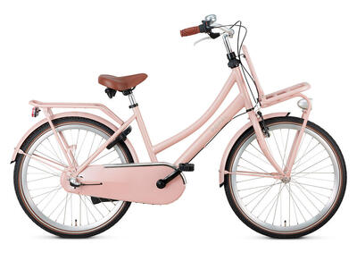 Popal Daily Dutch Basic+ N3 - Kinder Hollandrad - Citybike - 24 Zoll - Lachsrosa