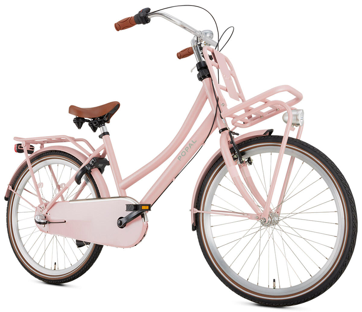 Popal Daily Dutch Basic+ N3 - Kinder Transportfiets - 24 inch - Zalmroze 2/7