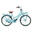 Popal Daily Dutch Basic+ N3 - Kinder Hollandrad - Citybike - 24 Zoll - Mattblau