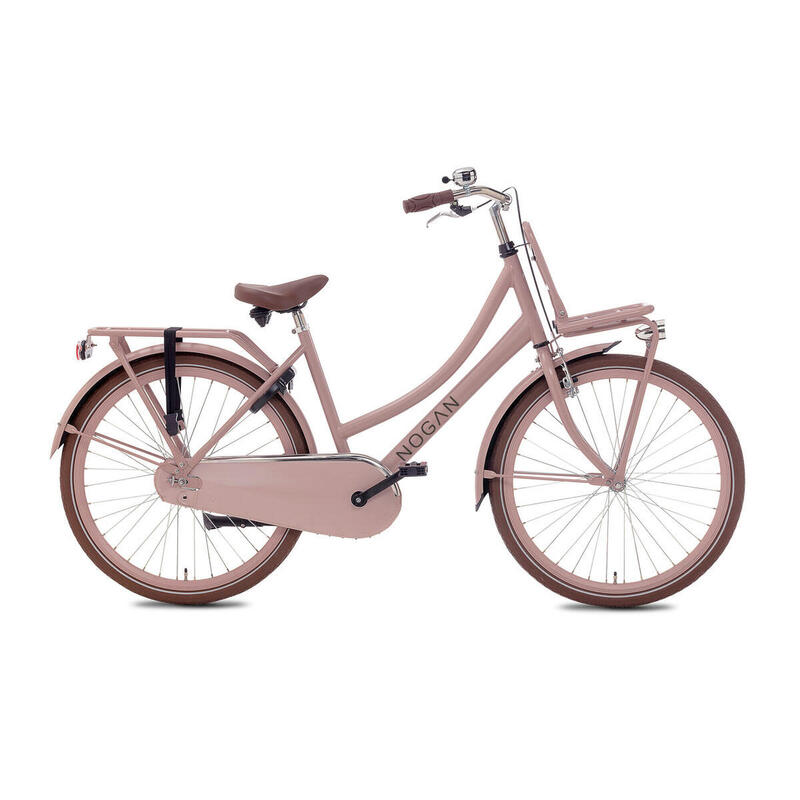 Vélo Enfant Nogan Cargo - Filles - 26 pouces - Rose Flamingo