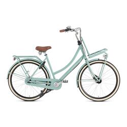 Vélo Hollandais Popal Daily Dutch Prestige N7 - Femme - Vert Minéral