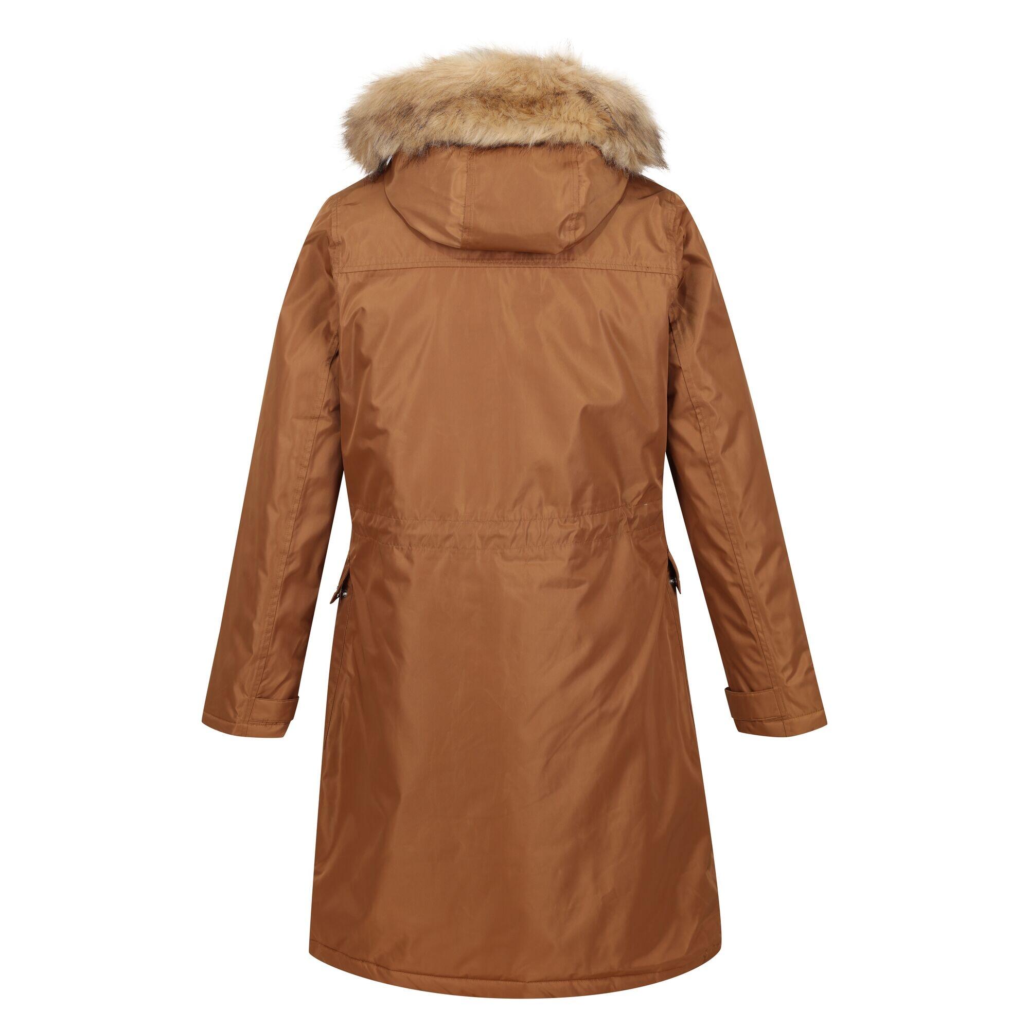 Womens/Ladies Giovanna Fletcher Collection Lellani Waterproof Jacket (Rubber) 2/5