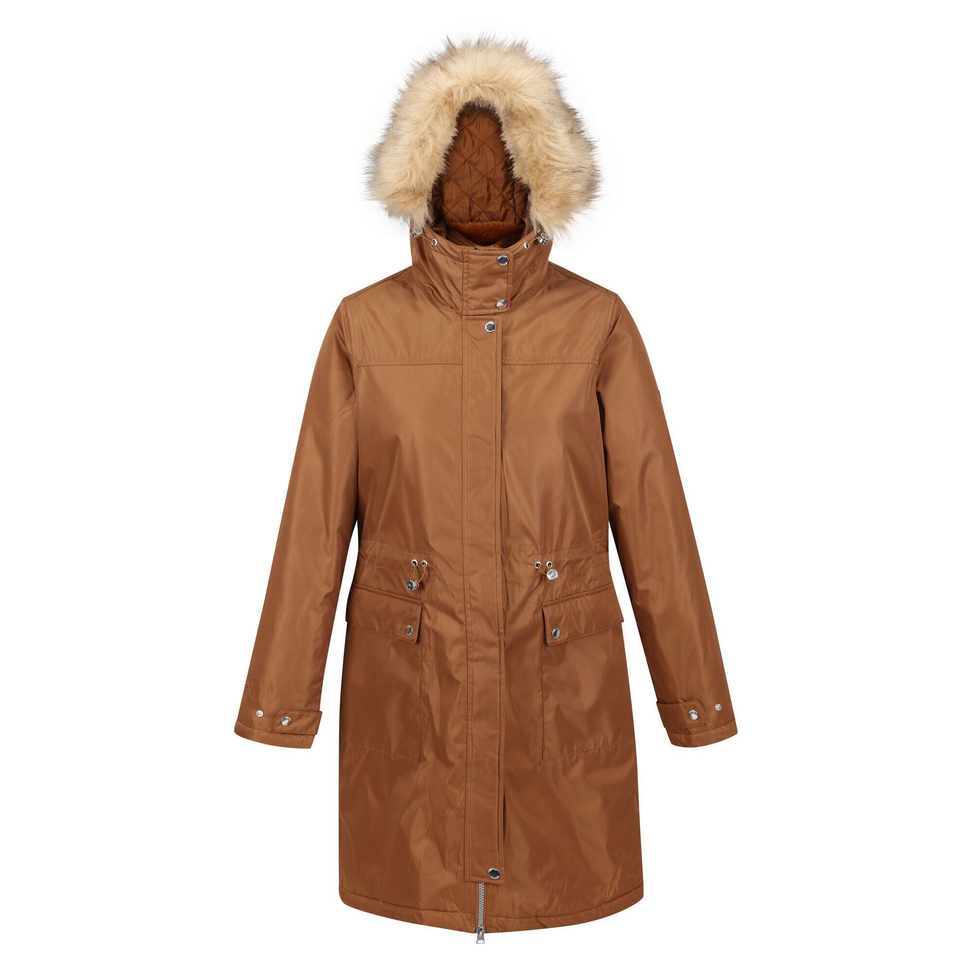 Womens/Ladies Giovanna Fletcher Collection Lellani Waterproof Jacket (Rubber) 1/5