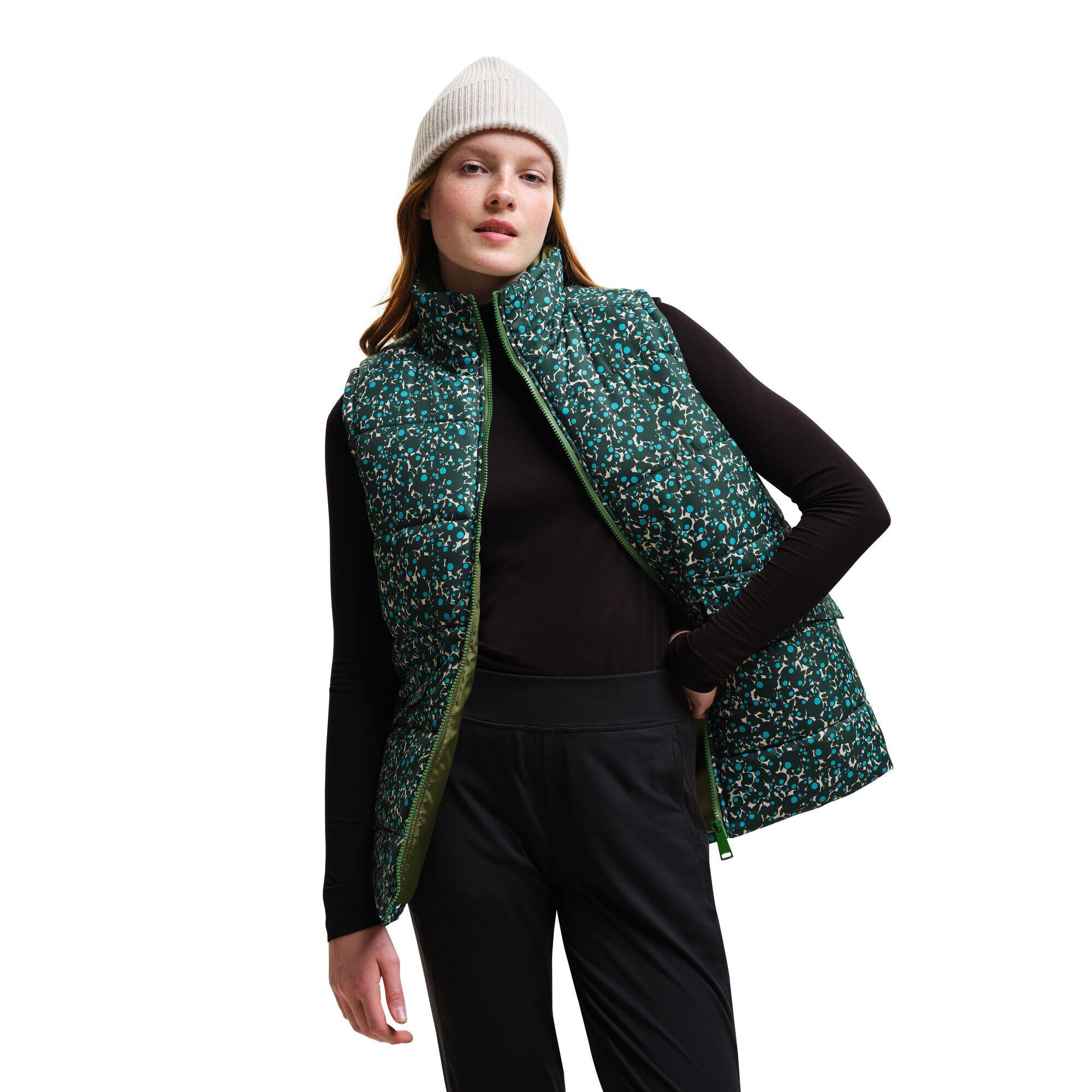 ORLA KIELY Women's sleeveless jacket (Jade / Baies)