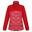 "Bayla" Sweatshirt Knopfhals für Damen Miami Rot/Weiß