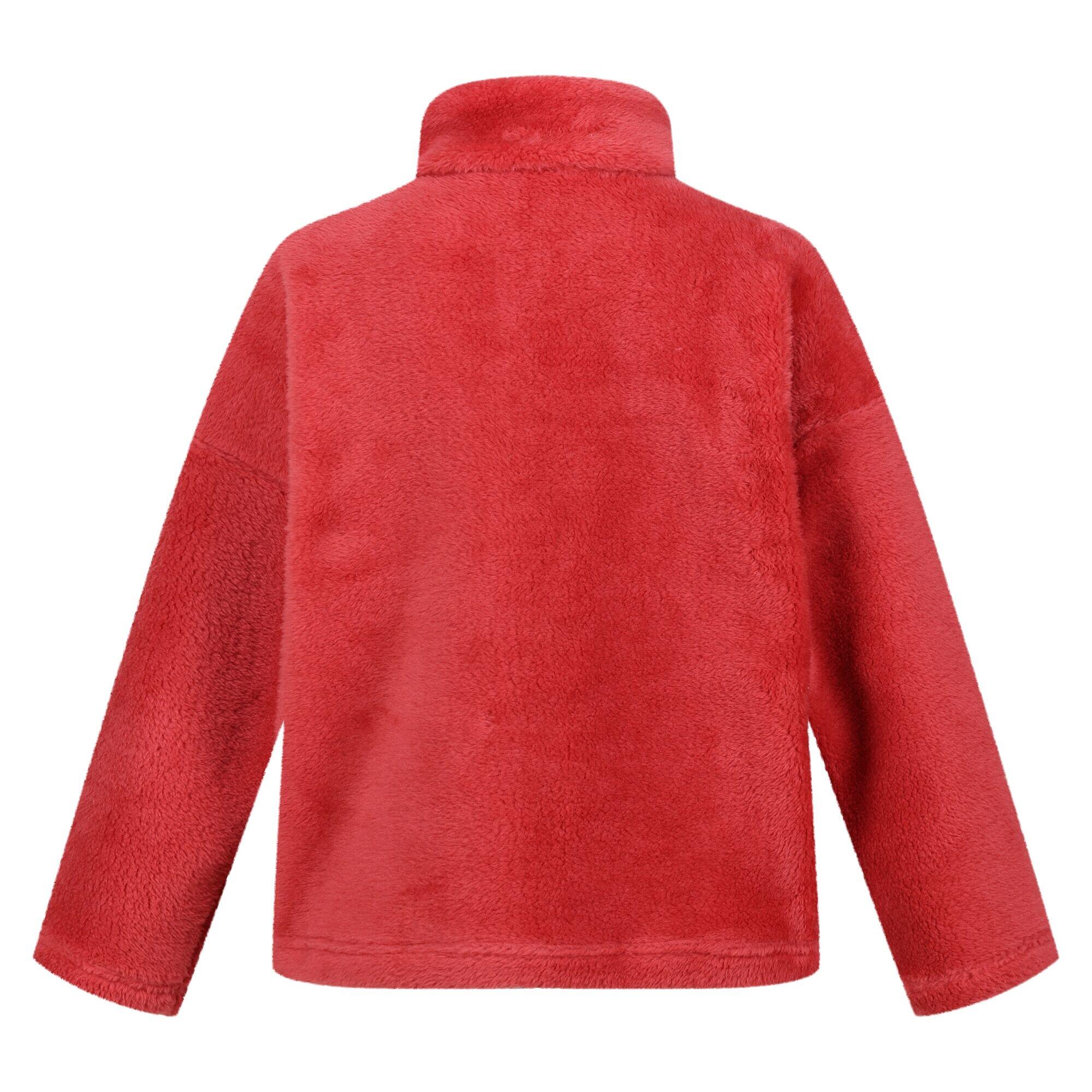 Womens/Ladies Zeeke Fluffy Fleece (Mineral Red) 2/5