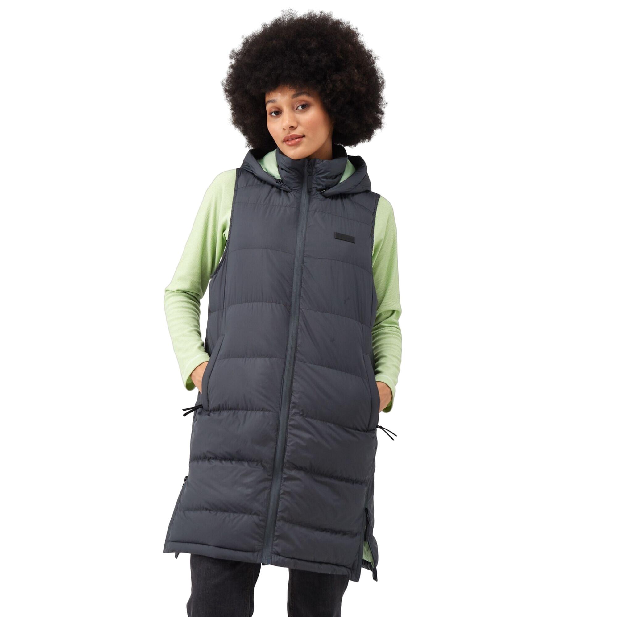 Veste Sans Manches GANELLA Femme (Gris Phoque / Menthe Douce) 3/5